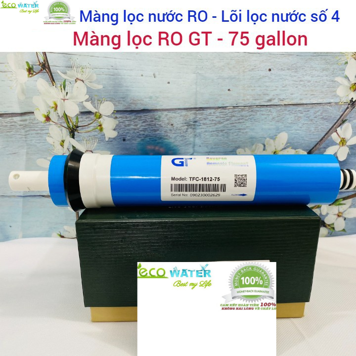 Lõi lọc nước ro , màng lọc nước ro , lõi lọc nước số 4 - GT75