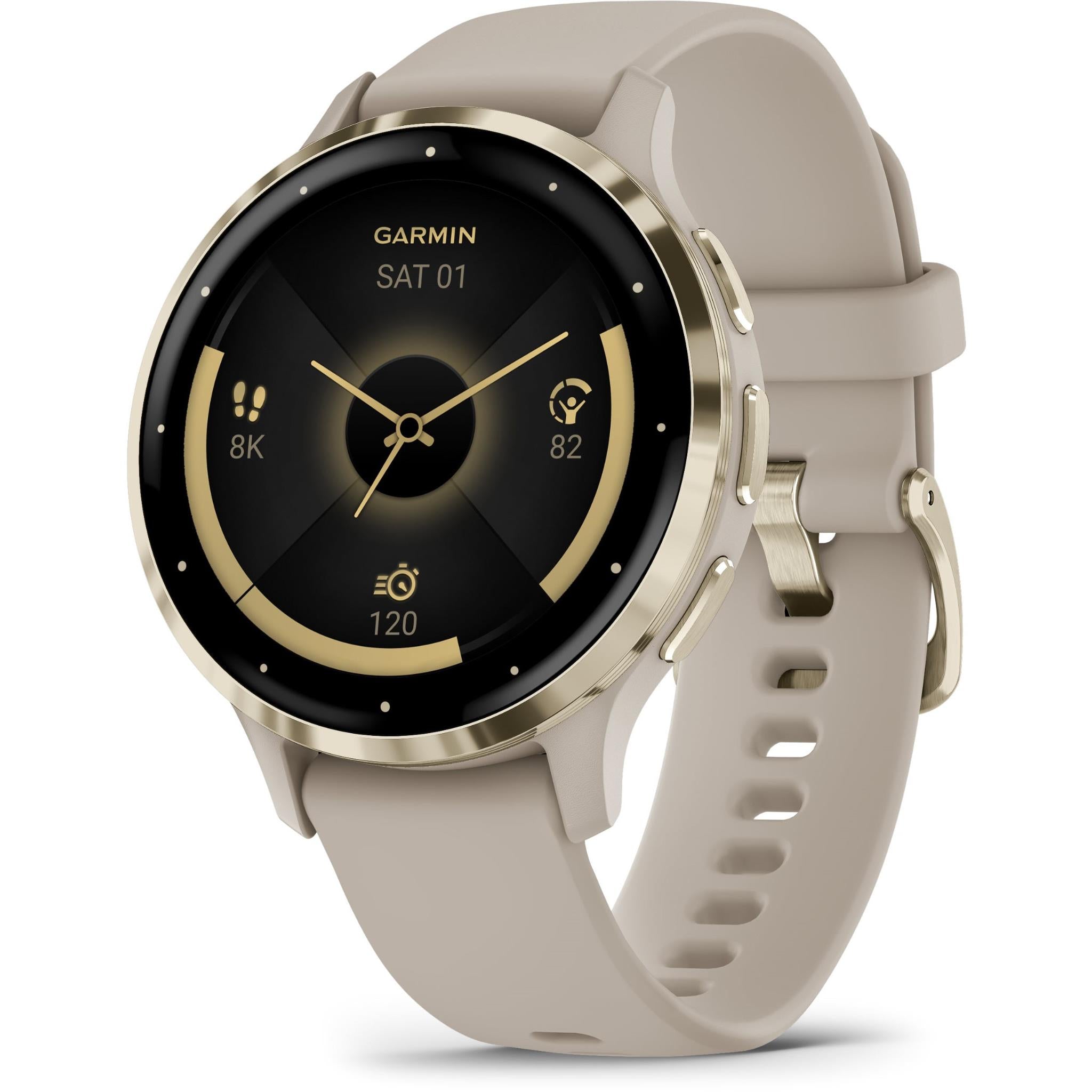 Đồng hồ thông minh Garmin Venu 3S (Thể thao, thể hình và theo dõi thể chất) - Hàng chính hãng