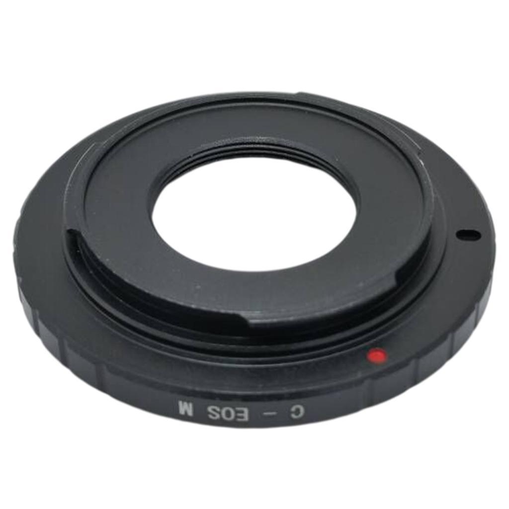 For Canon EOS M Camera C Mount Lens Converter Adapter Ring Manual Metal