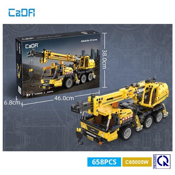 Đồ Chơi Lắp Ráp Xe Cần Trục Di Động - CADA C65005W