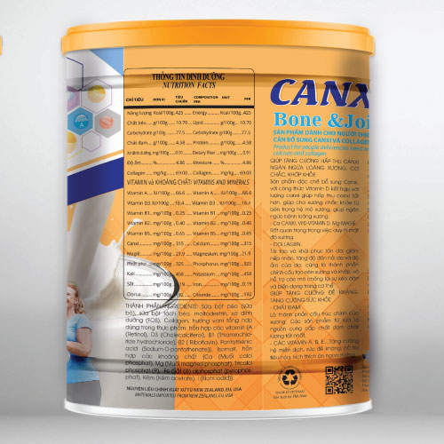 Hình ảnh Sữa bột Wincofood Canxi Bone & Joints 800g : Bổ sung Canxi - Collagen và đường ăn kiêng tốt cho cơ xương khớp, chống lão hóa và ngừa tiểu đường.