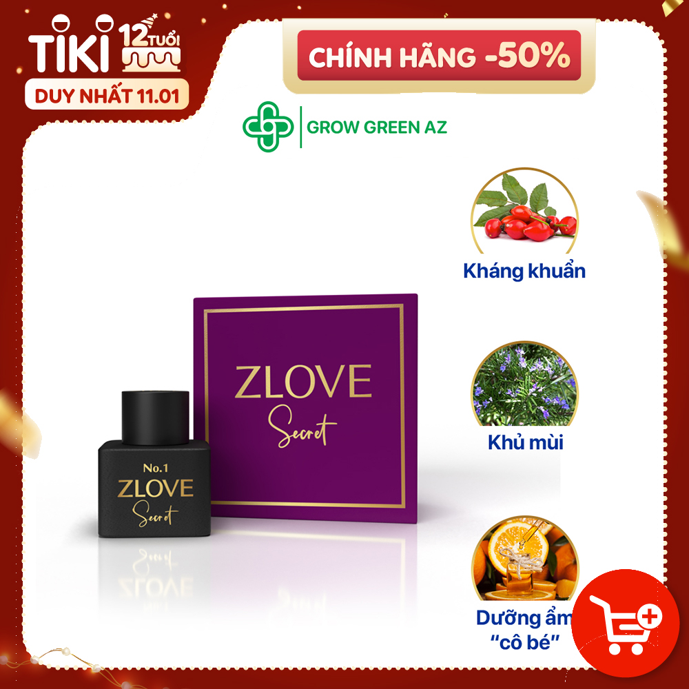 Nước Hoa Vùng Kín Zlove Secret No.01 Cao Cấp Vừa Khử Mùi Vùng Kín Vừa Massage Cơ Thể Thỏa Mái - Bí Thuật Quyến Rủ Của Chị Em Nữ Giới