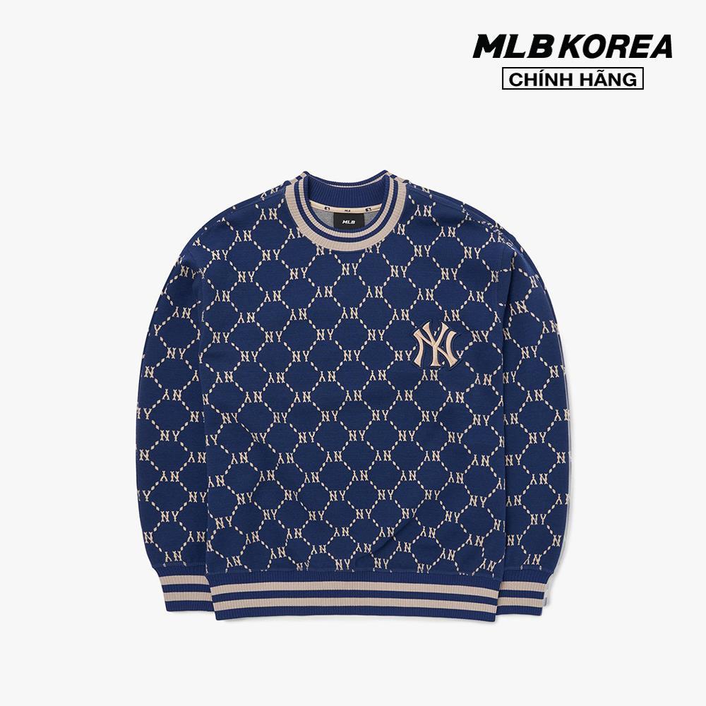 MLB - Áo sweatshirt tay dài phom suông Monogram 3AMTM0724
