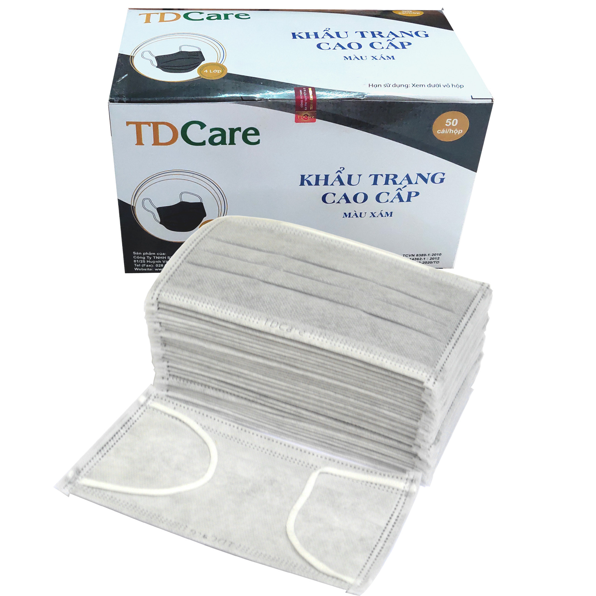 Khẩu Trang Y Tế TDCare 4 Lớp