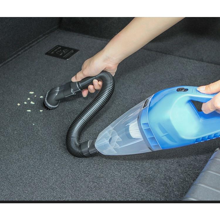 Máy hút bụi cầm tay công suất cao sử dụng ướt và khô lực hút mạnh 120w cho xe hơi