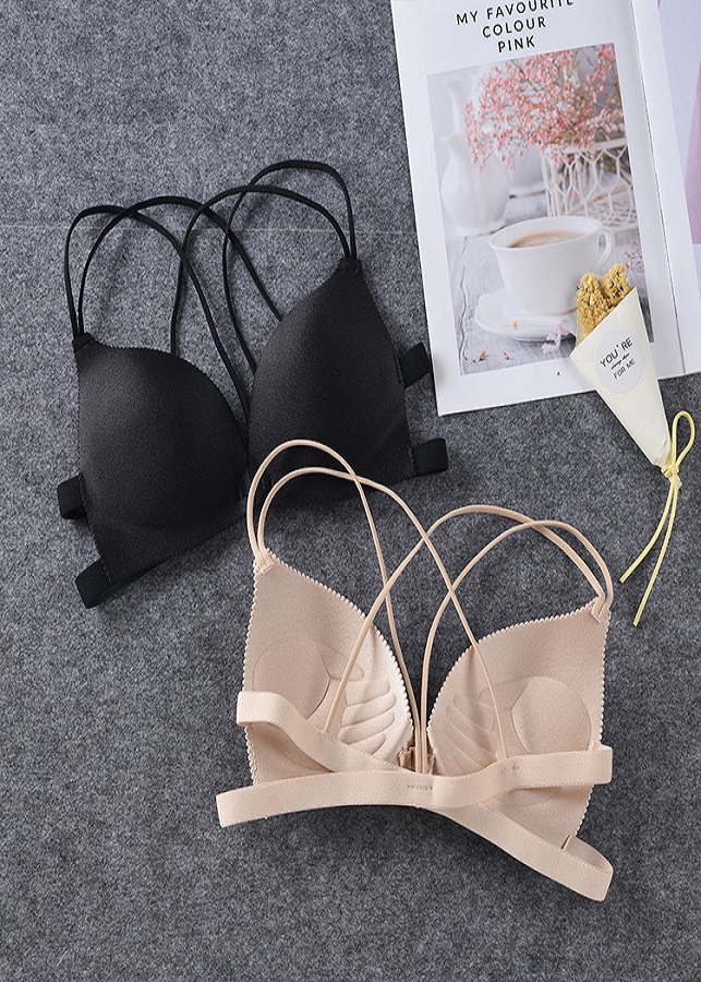 Áo Bra, Áo Ngực Dây Đan Chéo Cách Điệu Phong Cách Hàn Quốc