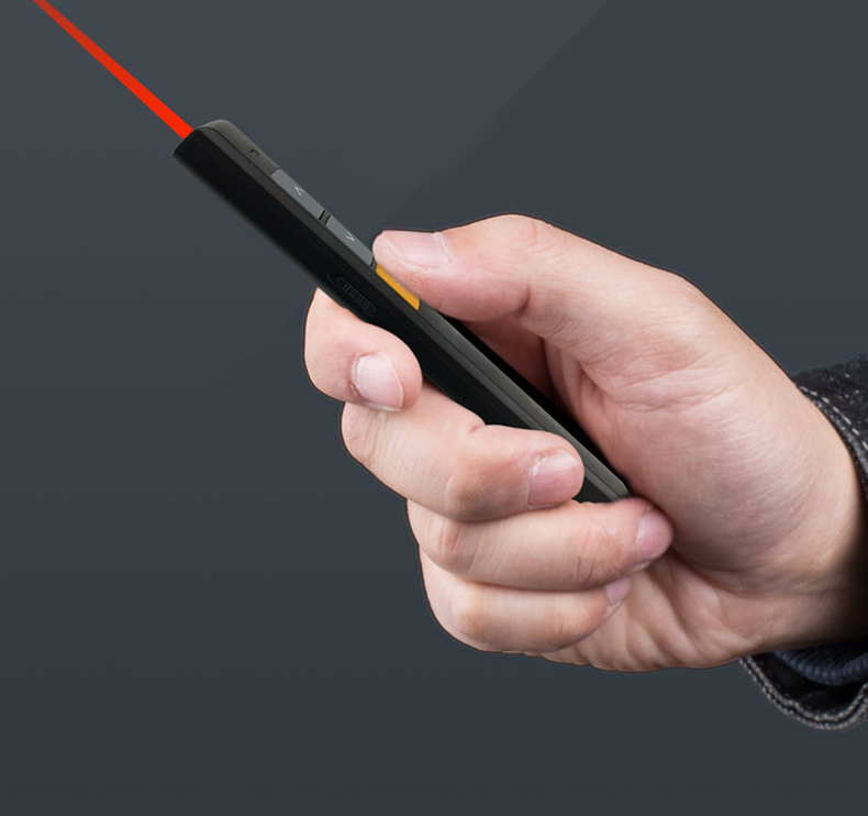 Bút Trình Chiếu Vesine - Laser đỏ, điều khiển slide từ xa, kết nối USB tiện lợi ( Hàng nhập khẩu)