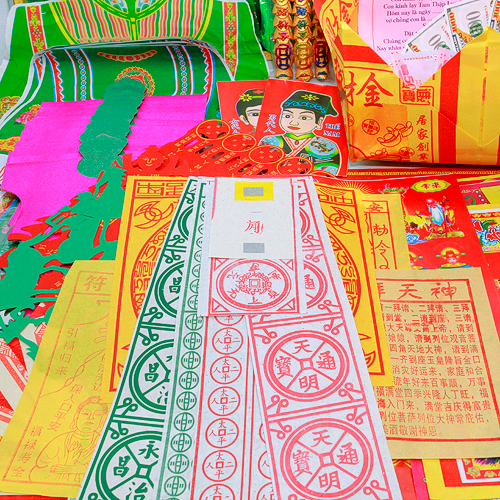 TRỌN BỘ GIẤY CÚNG ĐẦY THÁNG - THÔI NÔI CHO BÉ TRAI , BÉ GÁI