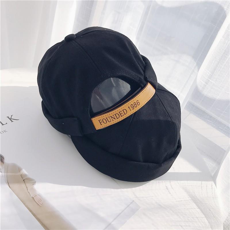 Mũ nồi miki hat, nón không lưỡi chai, nón dưa hấu chất cotton Maxshop Độc