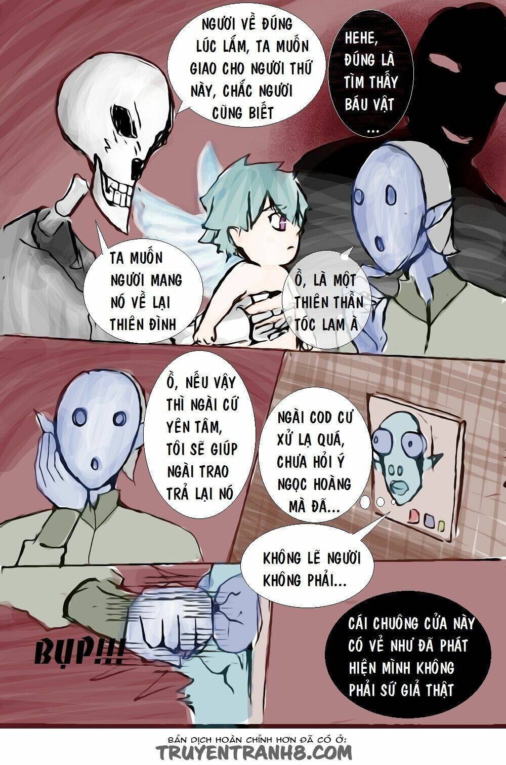 gia đình thần chết chapter 4 12