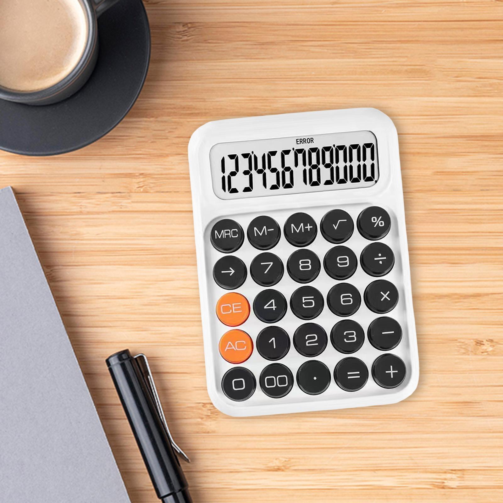 Calculator ,Standard Function Desktop Calculators with Big Button ,Portable Office Calculators for Business Use Travel