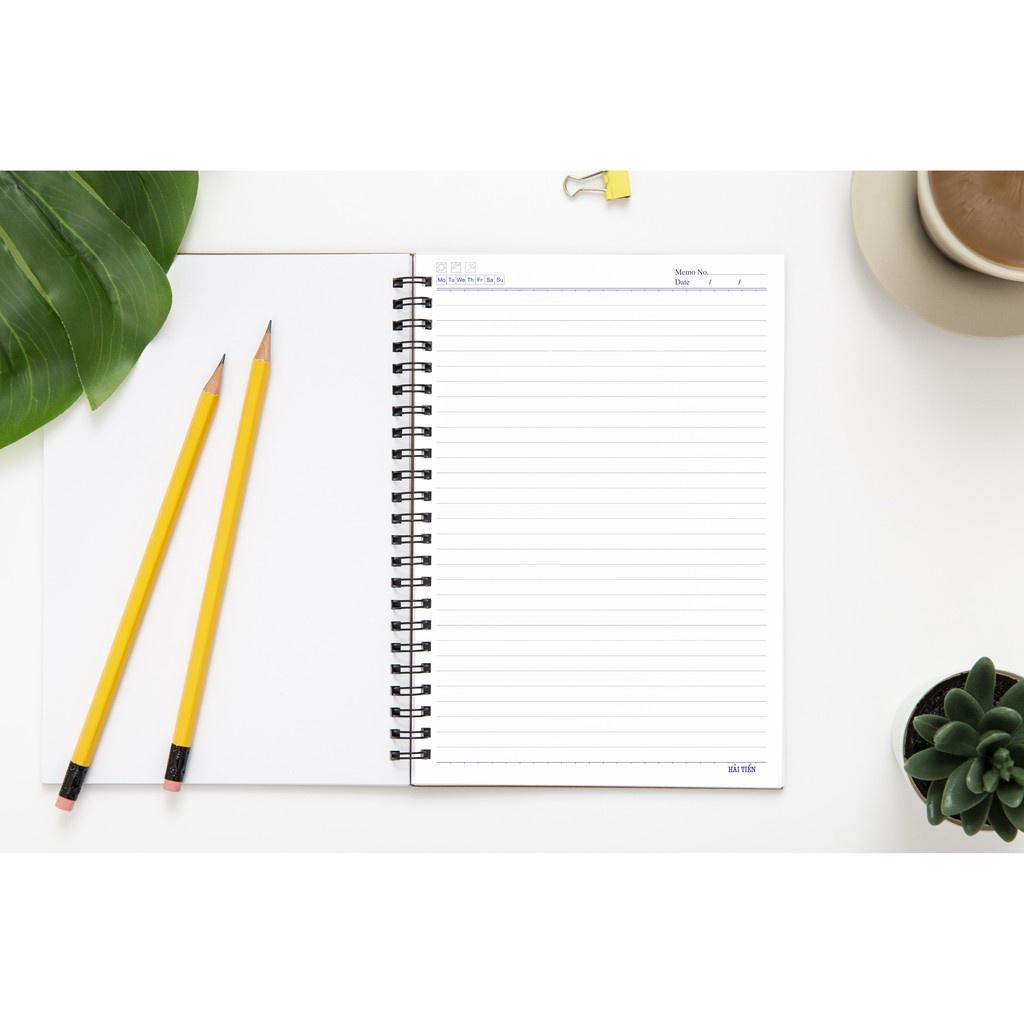 Sổ lò xo bìa bồi cao cấp Hải Tiến Home B5 300 trang 6393