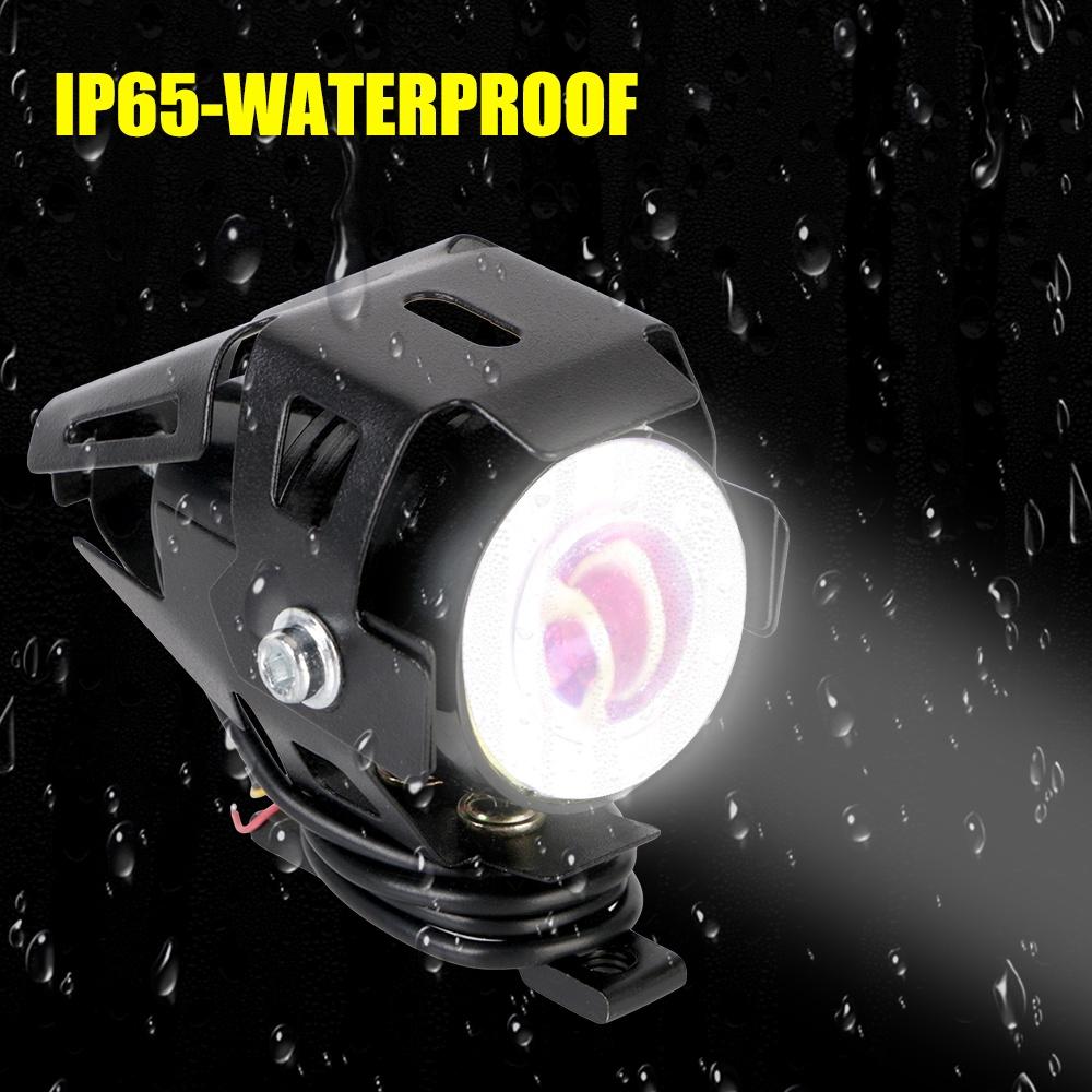 Bộ 2 Đèn LED DRL Mini U5 12V Phá Sương Mù Cho Xe Máy