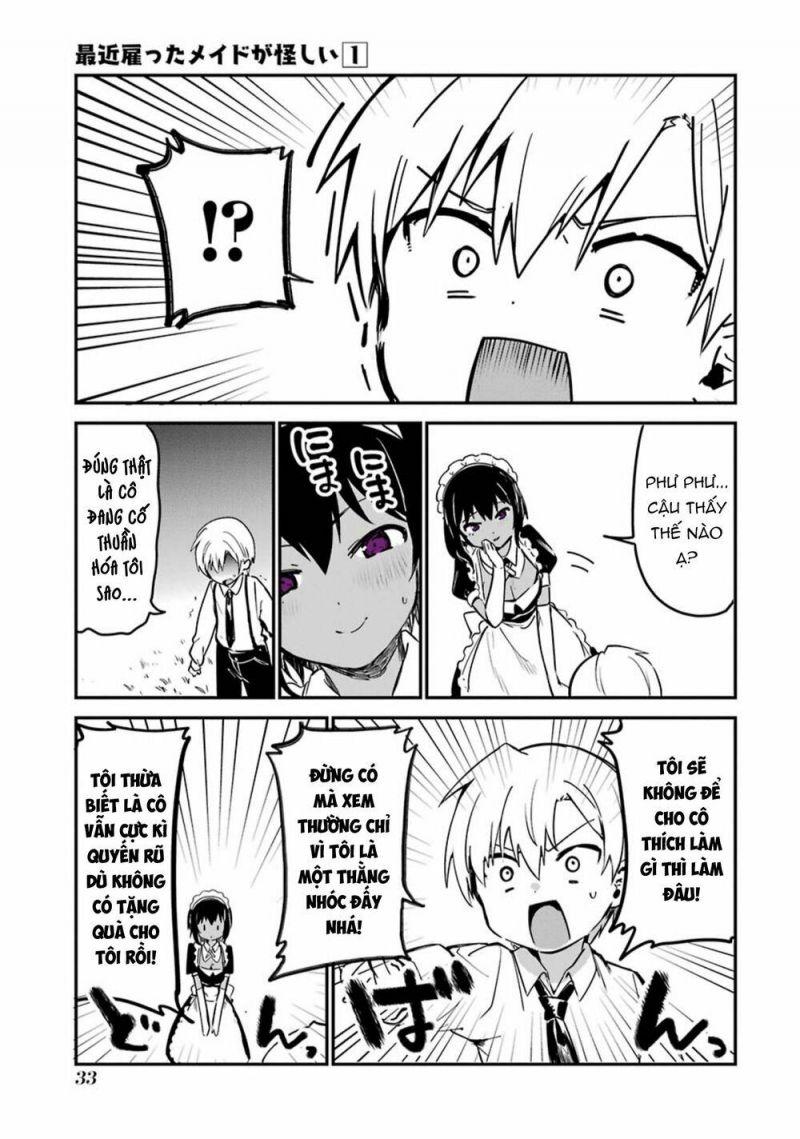 Saikin Yatotta Meido ga Ayashii chapter 1.3 3