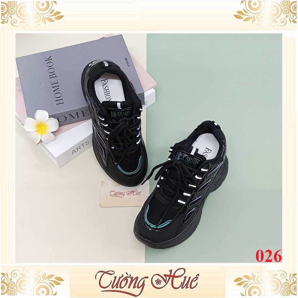Giày Thể Thao Nữ Độn Đế Nâng Chiều Cao 6CM - Hàng Quảng Châu