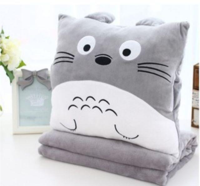 Bộ chăn gối văn phòng Olivin Totoro