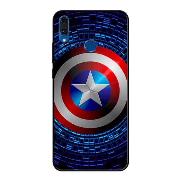 Ốp Lưng in cho Huawei Y9 2019 Mẫu Siêu Nhân 7 - Hàng Chính Hãng