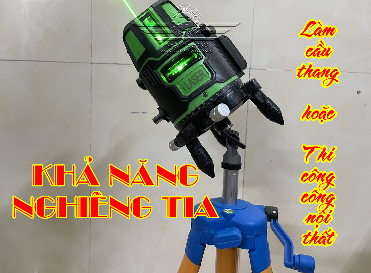 Máy Bắn Cốt Nền Laser 5 Tia Xanh Japan