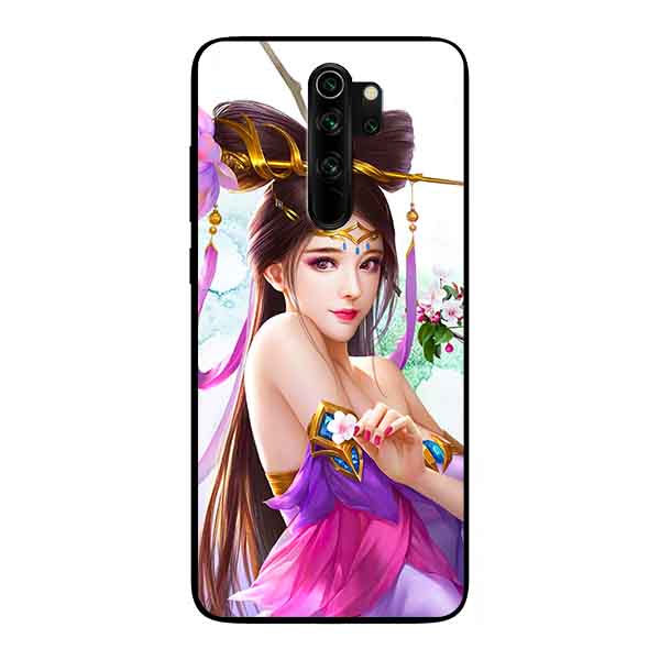 Ốp Lưng in cho Xiaomi Redmi Note 8 Pro Mẫu Girl Anime 9 - Hàng Chính Hãng