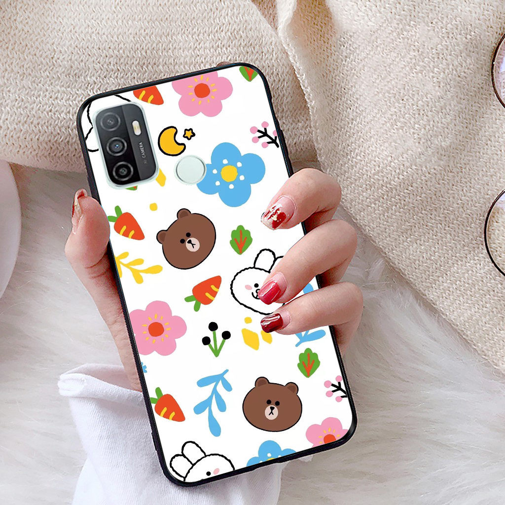 Ốp lưng dành cho Oppo A32 viền dẻo TPU Bộ Sưu Tập Phong Cách Trẻ Trung - Hàng chính hãng