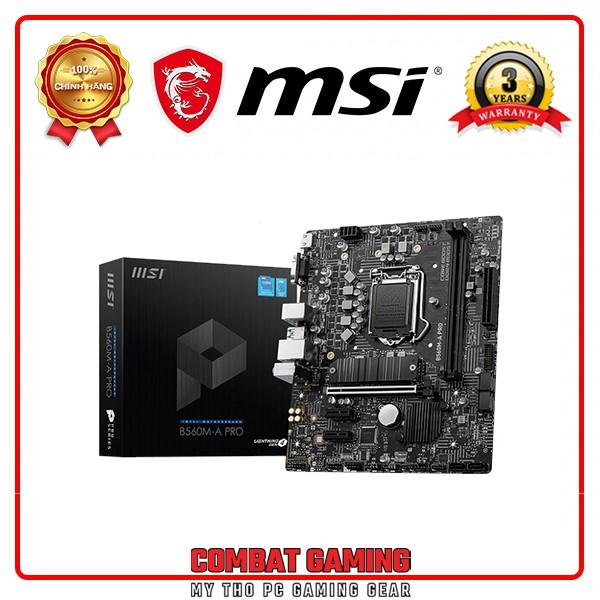 Bo Mạch Chủ MSI B560M-A PRO - Hàng Chính Hãng