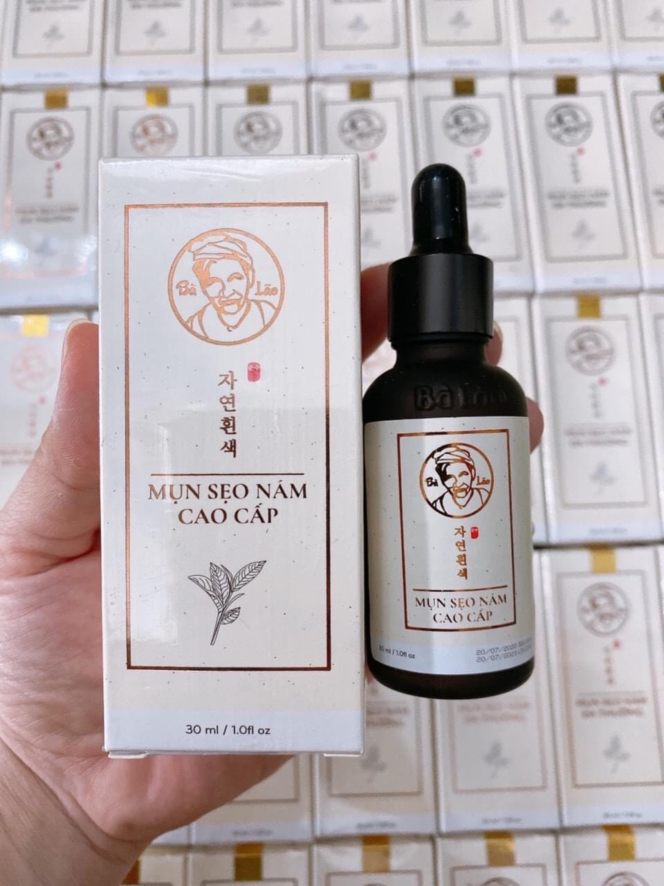 Serum Mụn Bà Lão Tái Tạo Cao Cấp Dành Cho Da Nhạy Cảm - Chai 30ml