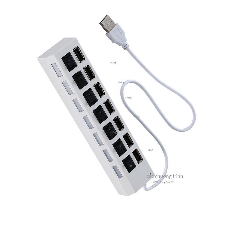 Công tắc 7 cổng độc lập giá thấp nhất usb2.0 một điểm bảy điểm trung tâm mở rộng tốc độ cao trung tâm plug-in
