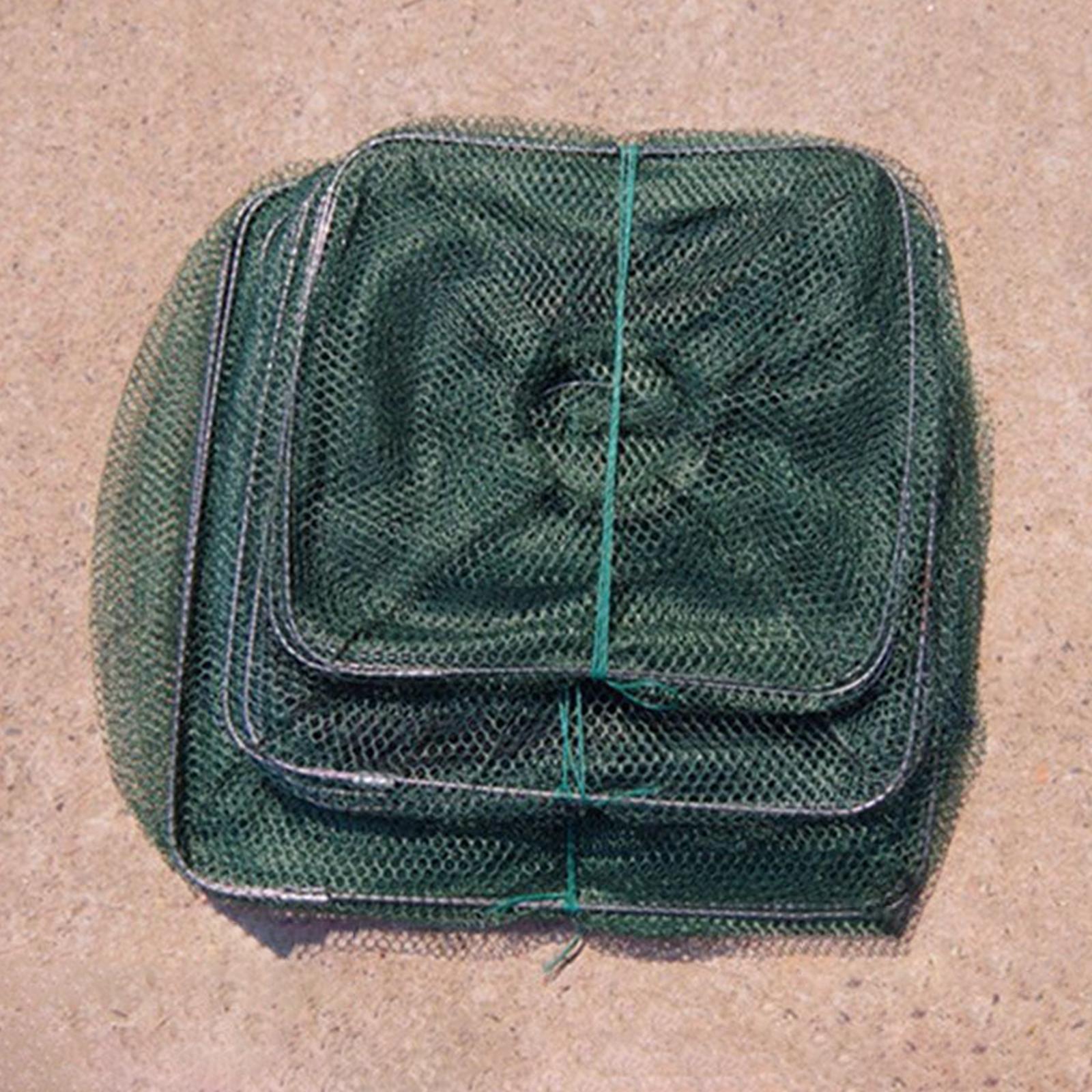 Fishing Net Lobster Net Automatic Folding Portable Easy to Use Upgrade Sturdy for Traveling Outdoor Fish Catching Kids