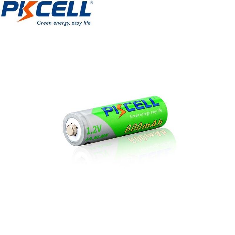 8 CÁI /2thẻ PKCELL Pin Sạc AA AA NiMH 1.2V 600mAh Ni-MH 2A Pin Sạc Bateria Sạc Sẵn cho Máy Ảnh Điện Áp Danh Định: 1.2V