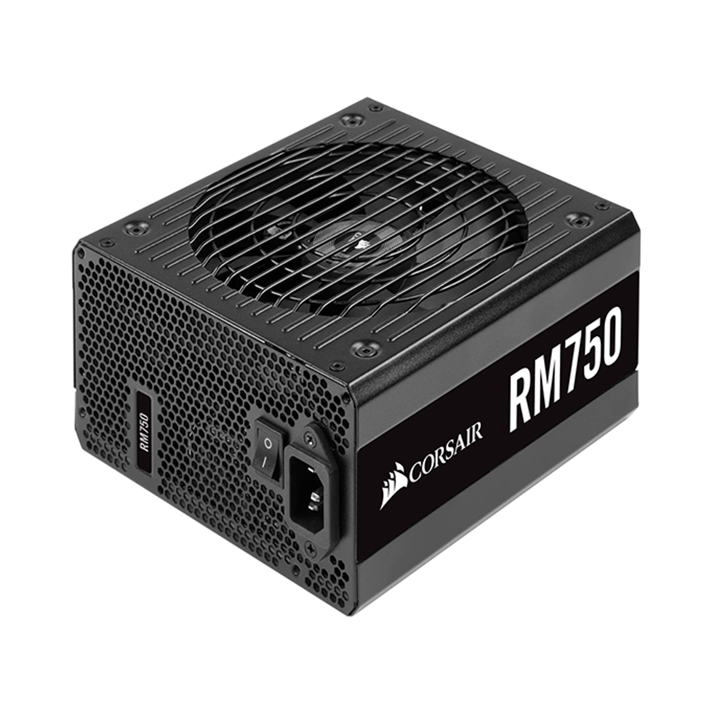 Nguồn máy tính Corsair 750W RM750 80 Plus Gold - Hàng chính hãng Vĩnh Xuân phân phối