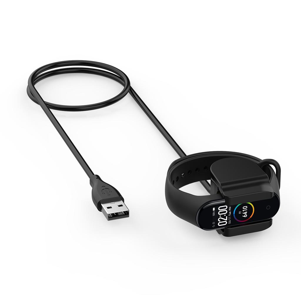 Dây Cáp Sạc USB Có Kẹp Cho Xiaomi Mi Band 4 / Band 4 NFC