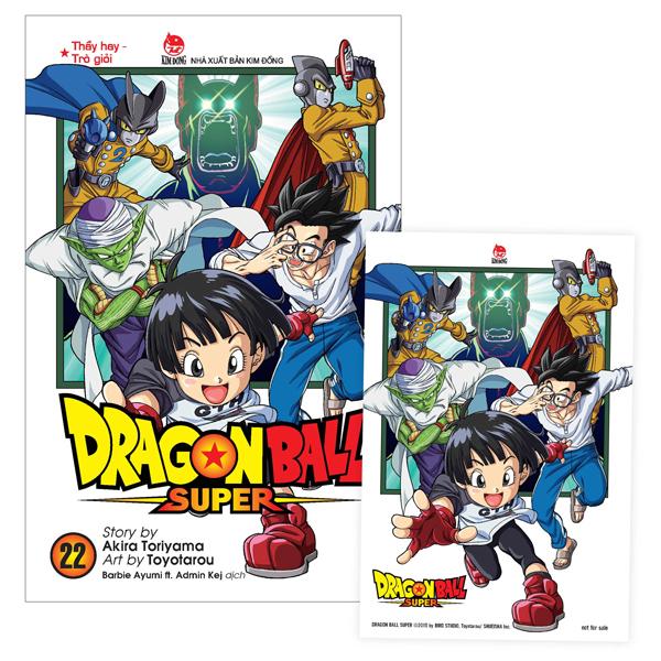 Sách - Dragon Ball Super - Tập 22 - Thầy Hay - Trò Giỏi - Tặng Kèm Postcard