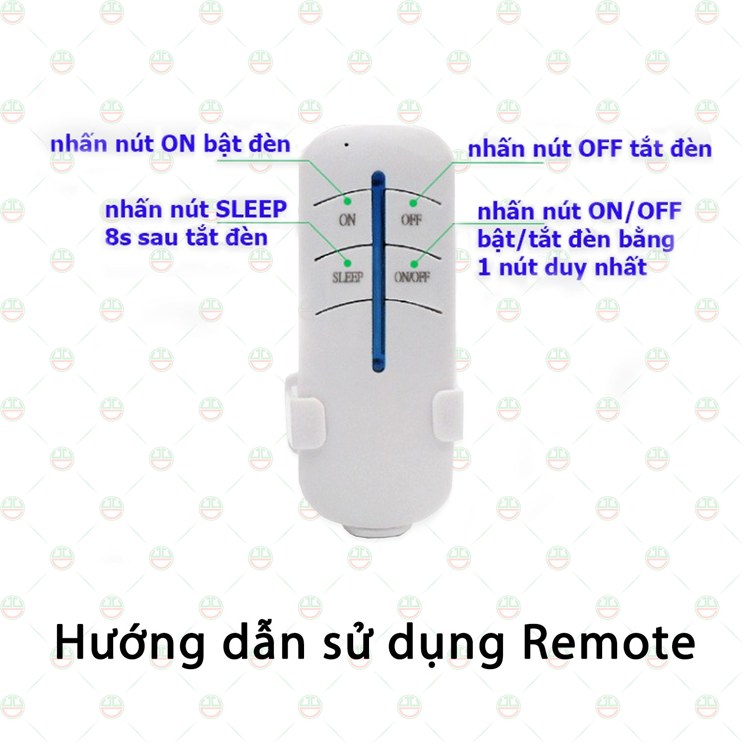 (Loại Tốt) Đuôi Đèn Điều Khiển Từ Xa - Tiện Lợi Khi Sử Dụng Ban Đêm Đi Ngủ Remote Kế Bên - KLM-DDDKTX-E27 (Màu Trắng)