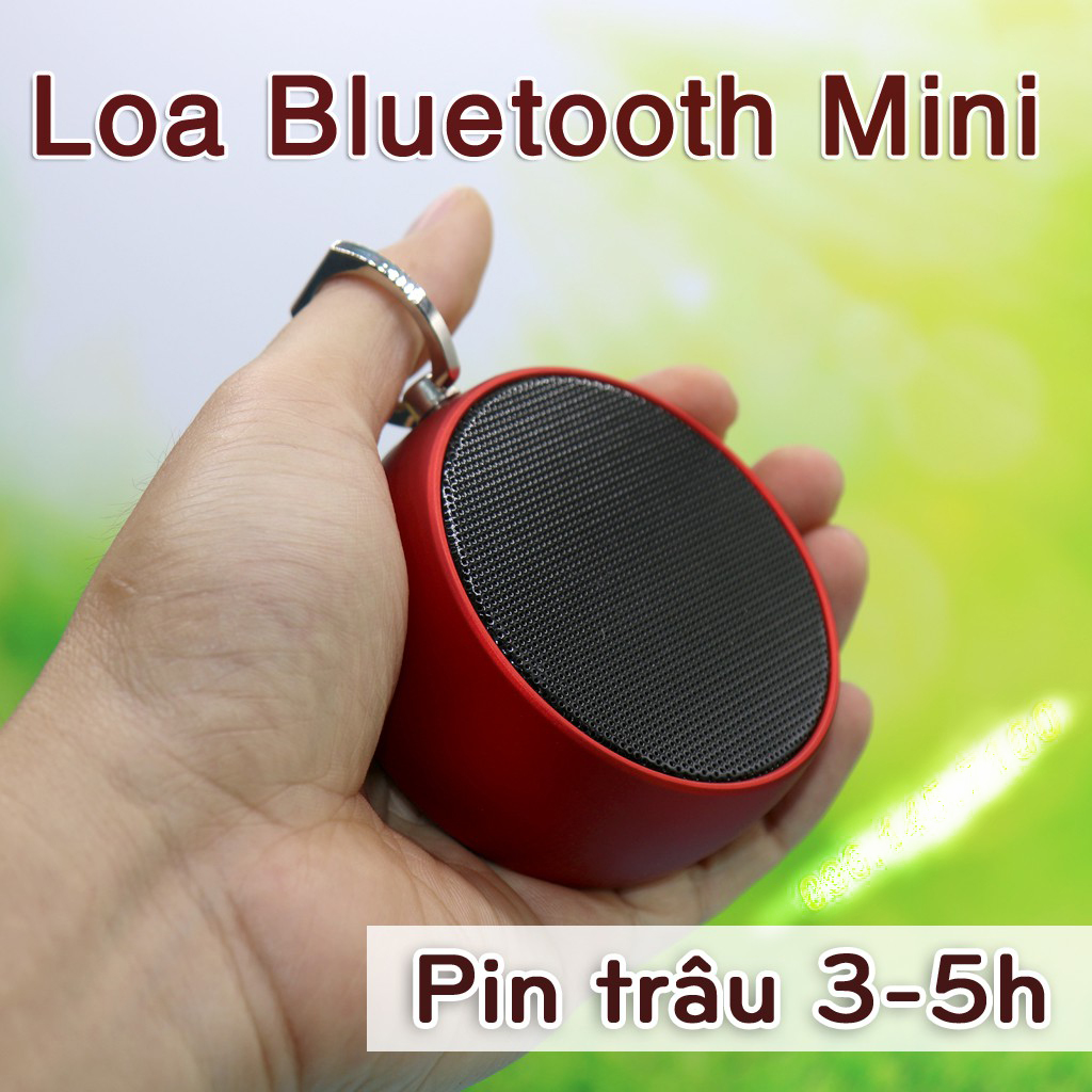 Loa Bluetooth nhỏ gọn âm thanh cực hay Supper Bass , vỏ kim loại nguyên khối nhỏ gọn sang trọng dễ dàng mang khi di chuyển BS01- Hàng nhập khẩu