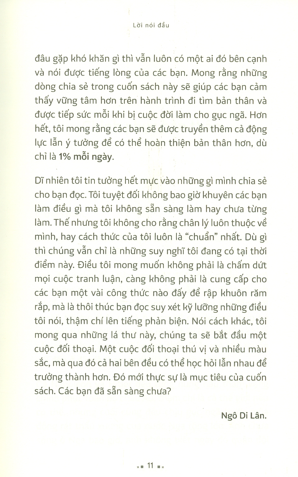 1% MỖI NGÀY - Không Ngừng Chinh Phục Bản Thân