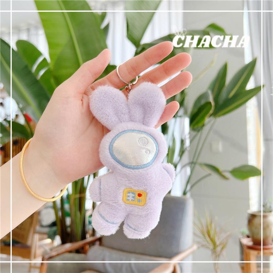 Móc khóa hình Phi hành gia Chacha Sweet cute treo balo túi xách siêu dễ thương