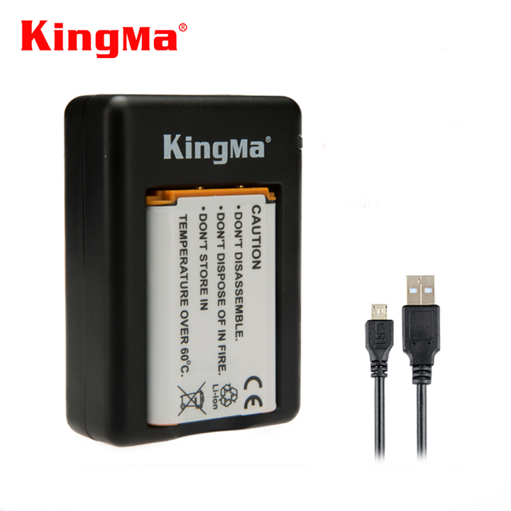 Sạc pin đôi KingMa BM028 cho Sony RX100 AS30V AS100VR HX400 WX300 - Hàng Chính Hãng