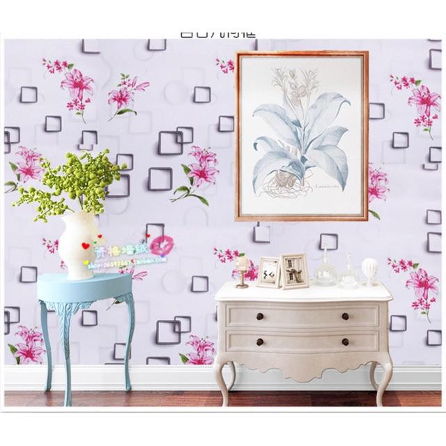 10m Giấy dán tường HOA LY