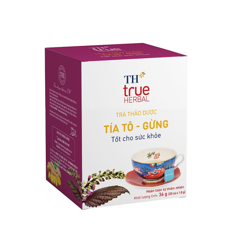 Trà Tía tô  Gừng