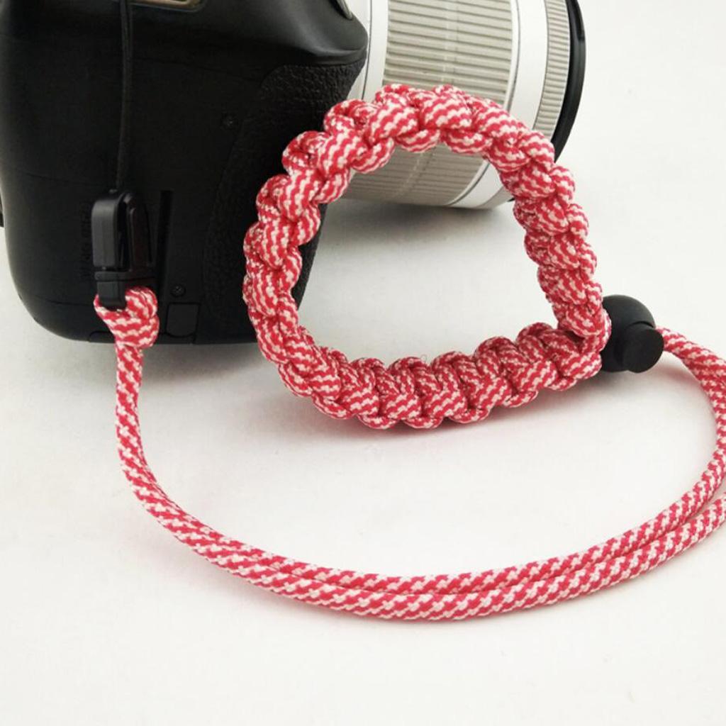 Adjustable Camera Wrist Strap Braided  Hand Lanyard
