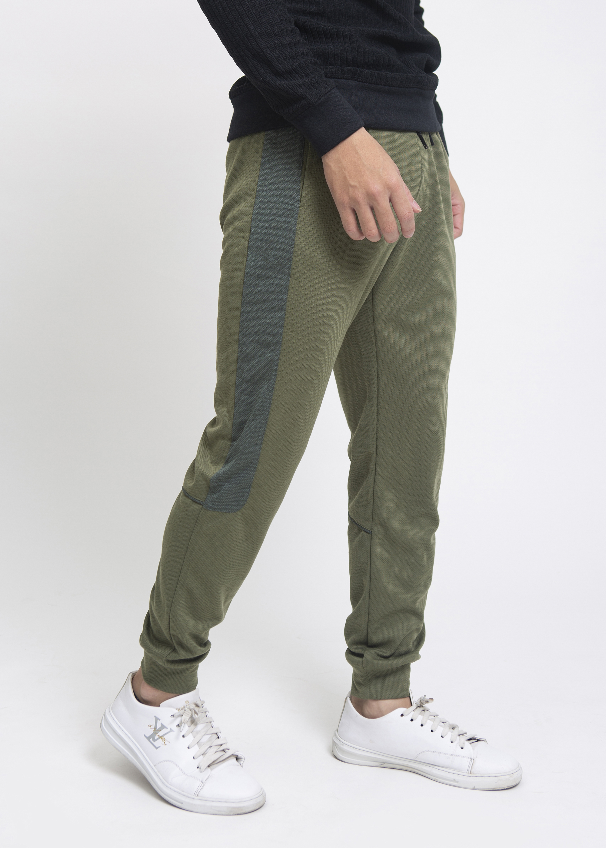 Quần Jogger nam thu đông Narsis G9001 màu rêu