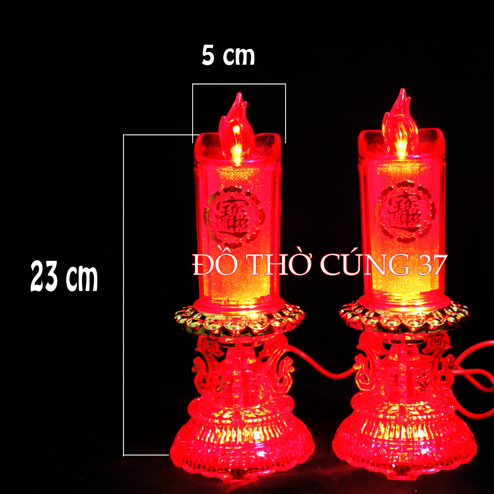 ĐÈN CẦY CHIÊU TÀI MÀU ĐỎ D2 - ĐIỆN