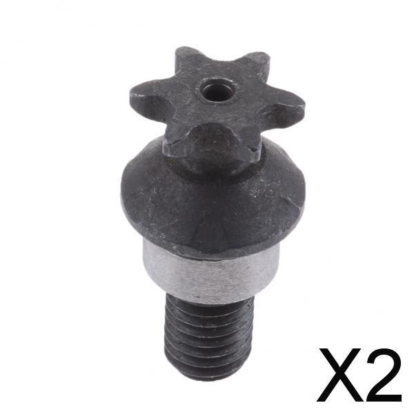 2x6T Front Sprocket Pinion T8F for 2-Stroke 47cc 49cc Mini Pocket Bike ATV