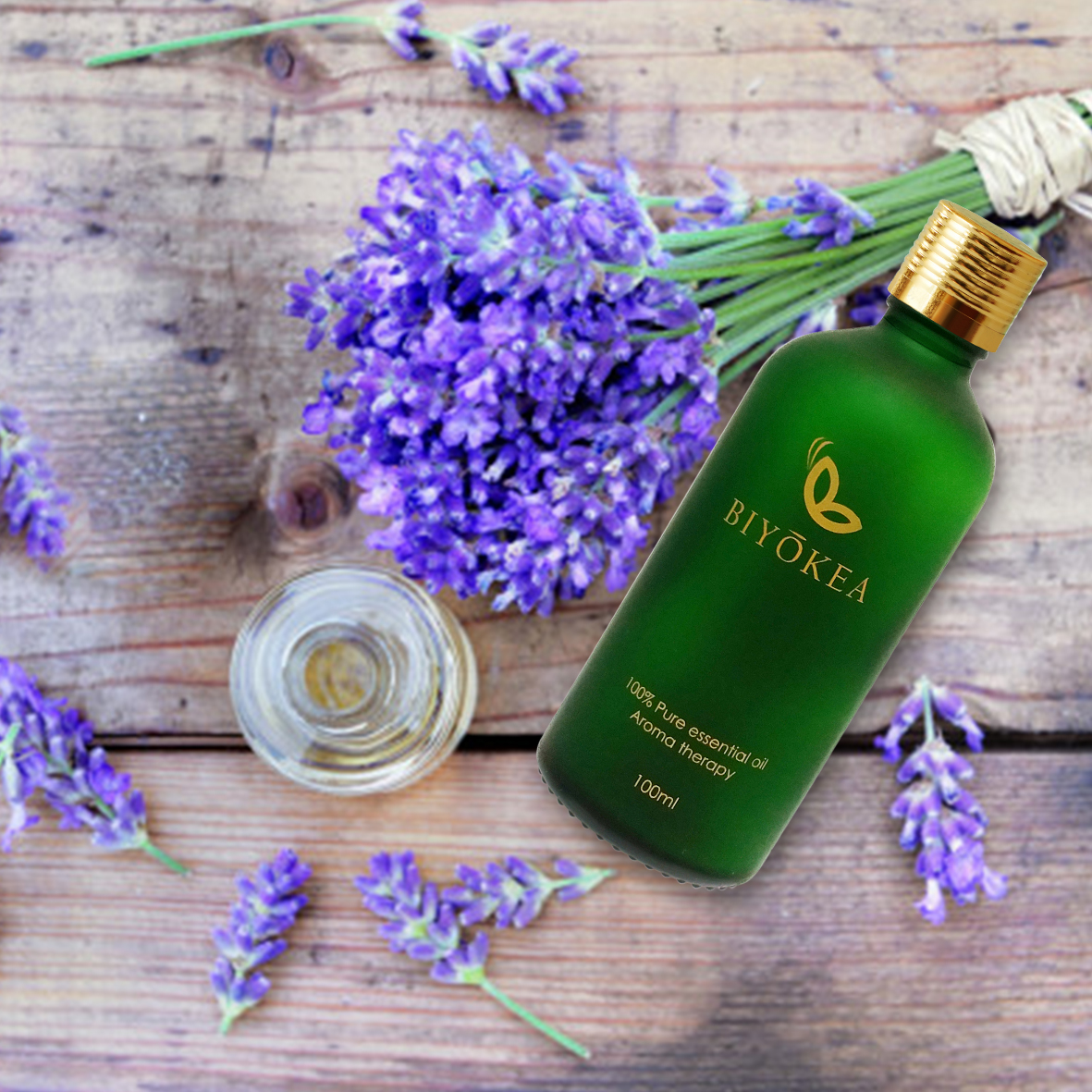 Tinh dầu Oải Hương (tinh dầu Lavender) xông hương thư giãn, dễ ngủ 100ml BIYOKEA