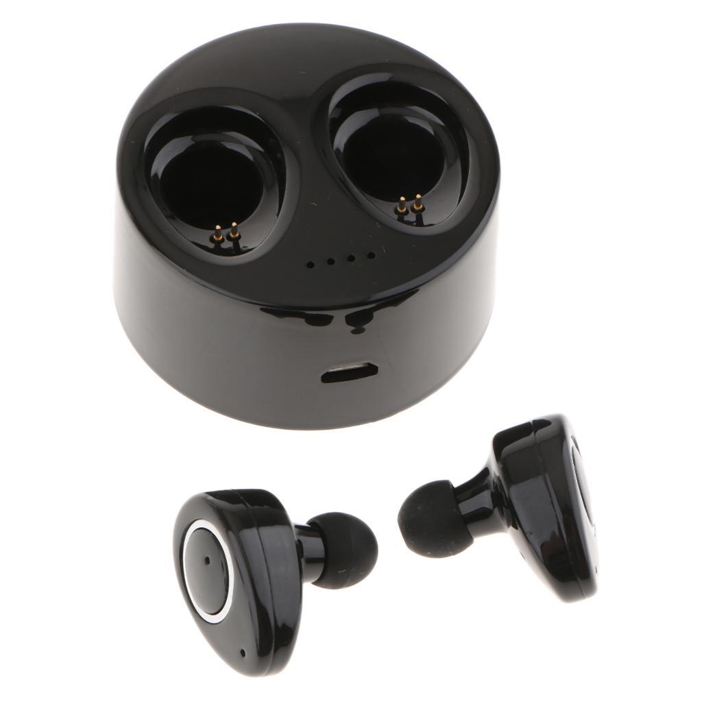 Wireless Mini Bluetooth Twins Stereo In-Ear Earphone Headset Earbuds