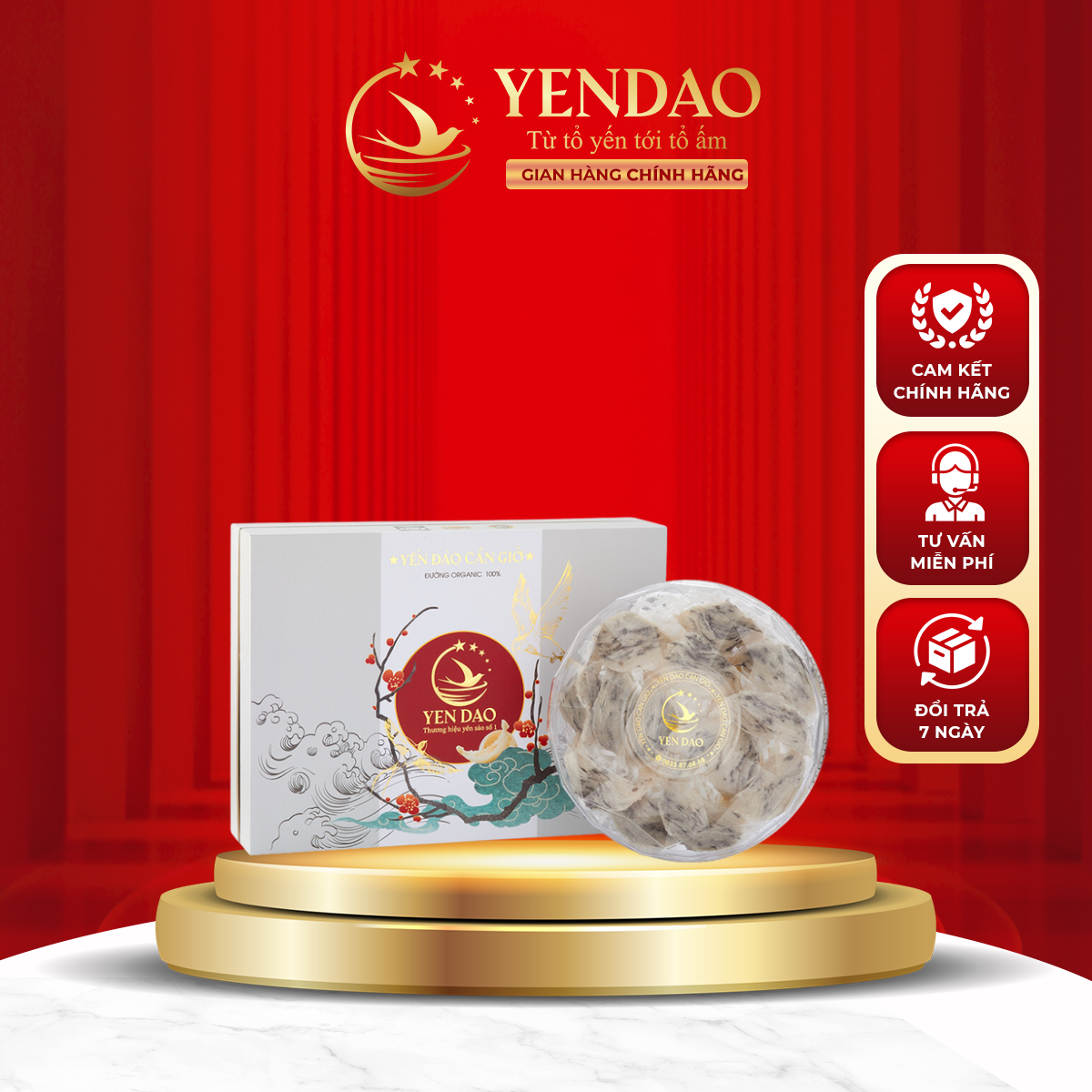 Yến Thô Loại 2 Yến Đảo Nguồn Dinh Dưỡng Dồi Dào Cho Cả Gia Đình chính hãng YENDAO