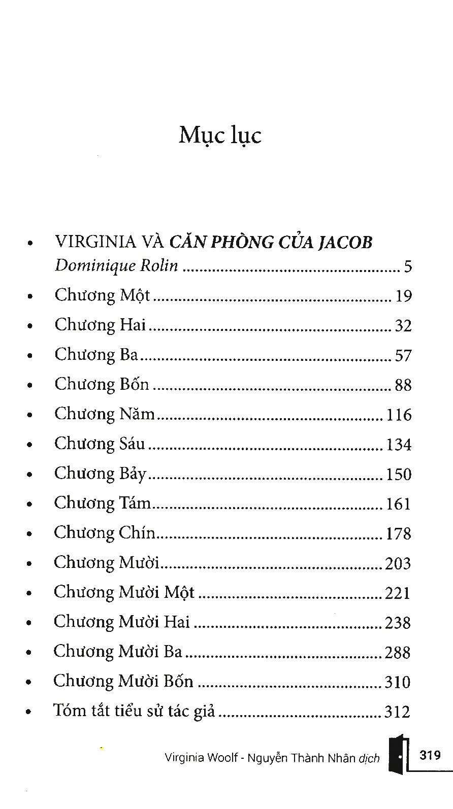 Sách Căn Phòng Của JACOB