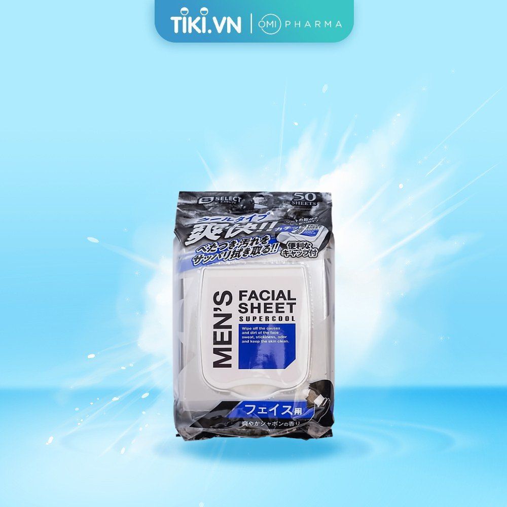 Khăn Ướt Lau Mặt Siêu Mát Lạnh Cho Nam S Select