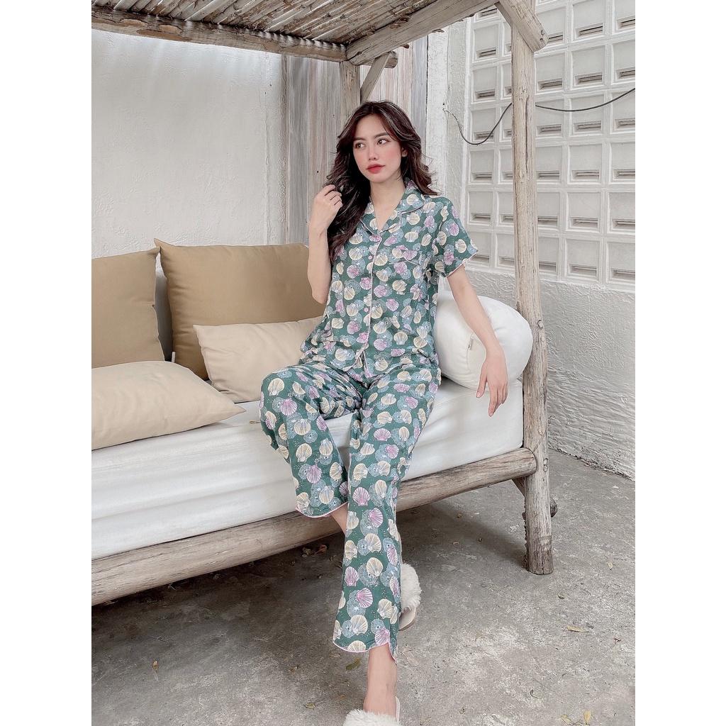 Đồ bộ Pijama tole QDTN ống xéo F21 (từ 42-73kg)