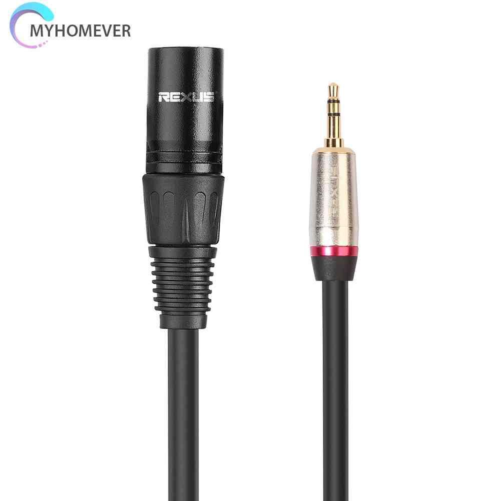 Cáp ChuyểN ĐổI Âm Thanh 0.3m 3.5mm TRS Sang XLR 3Pin